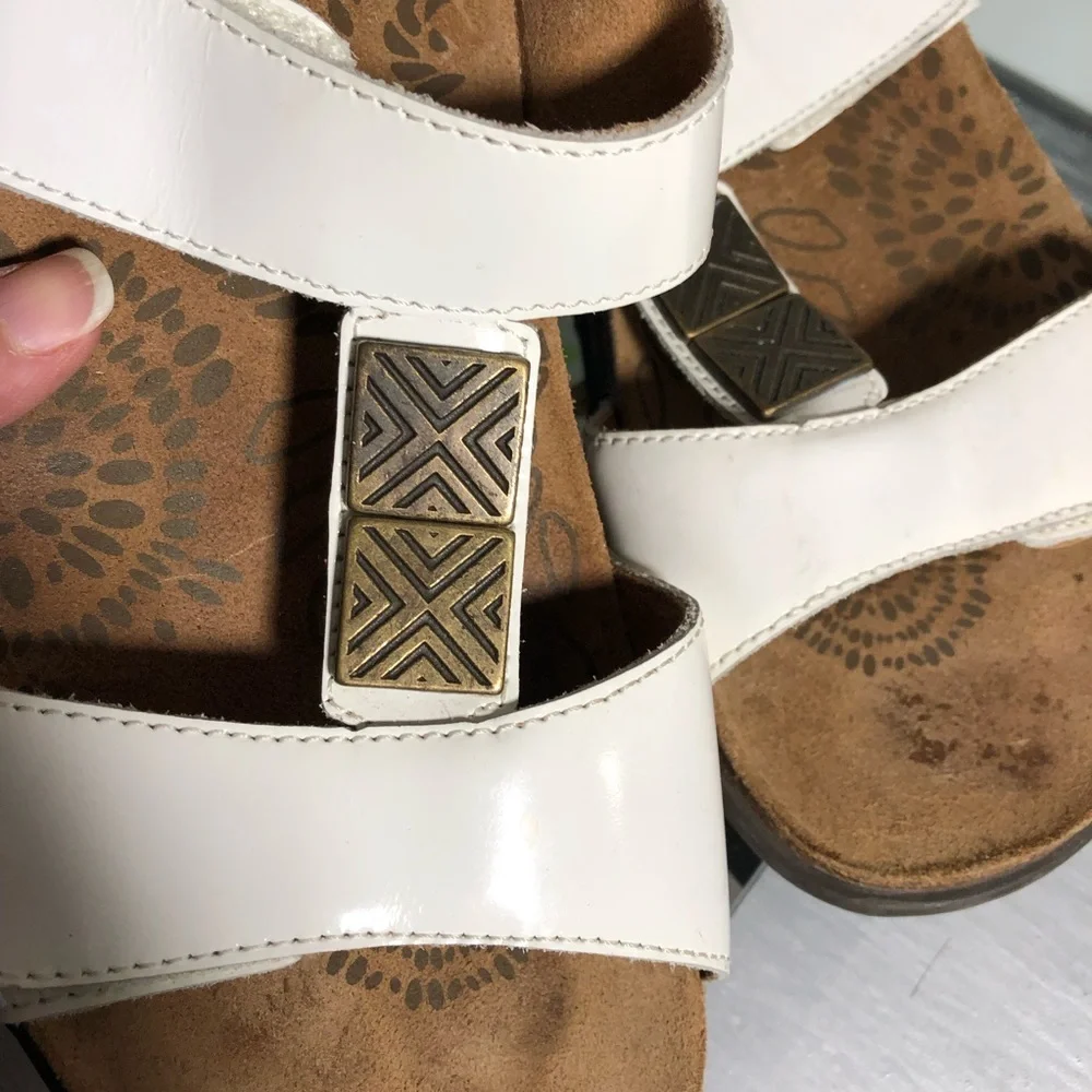 dr.andrew Weil Orthoheel Leather Sandals |